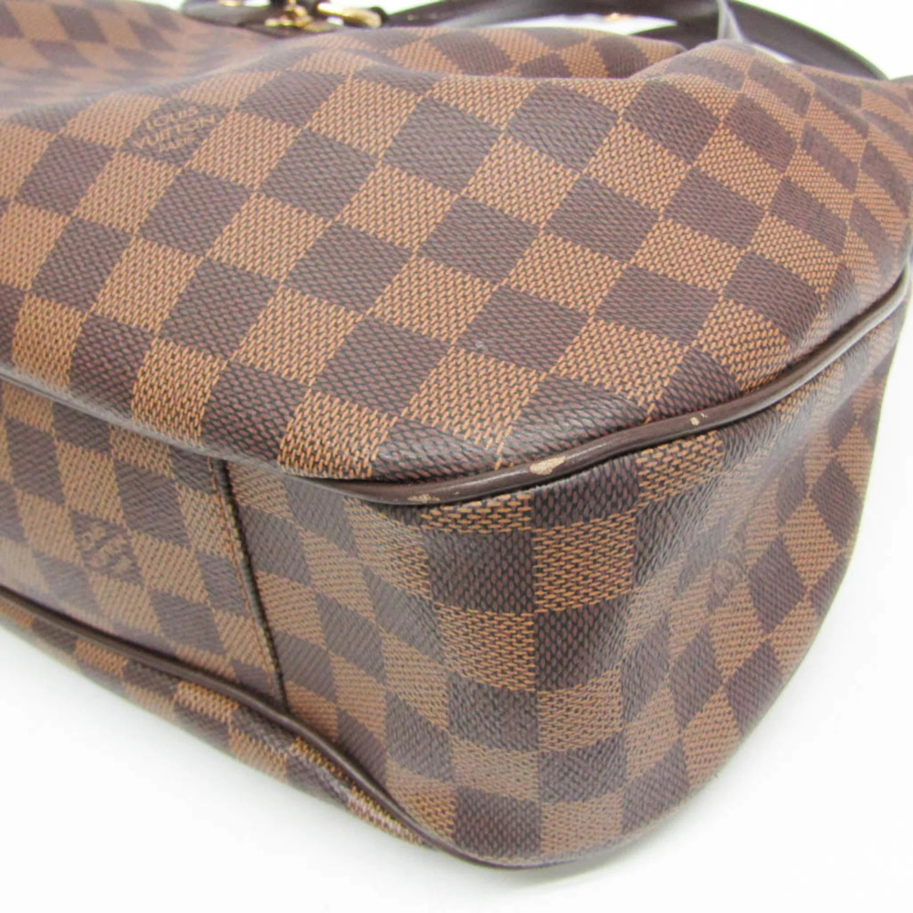 LOUIS VUITTON Authentic Brown Damier Shoulder Bag - Picture 4 of 16